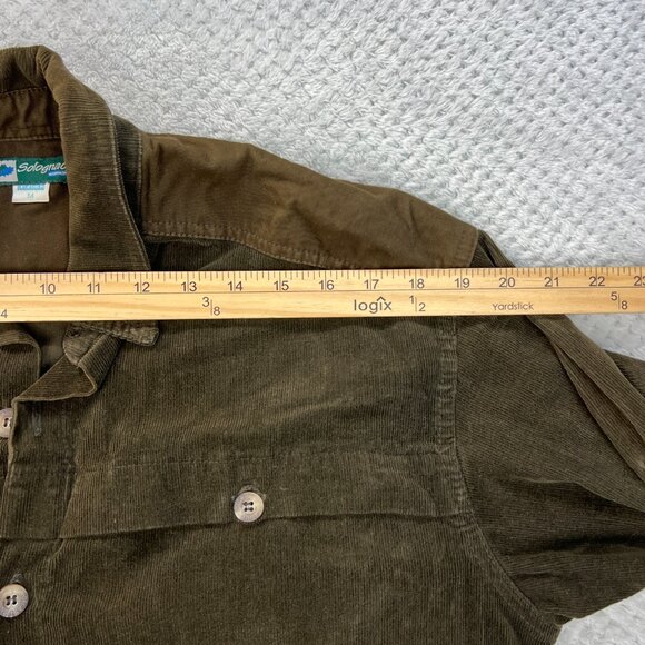 Solognac Decathlon Mens Corduroy Shirt Long Tab Sleeve Outdoor Hunting Hike Med - Picture 11 of 14